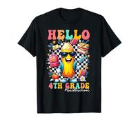 Hello Fourth Grade Team 4th Grade Back to School Teacher Kid T-Shirt
