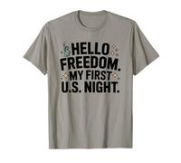 Hello Freedom My First U.S. Night T-Shirt