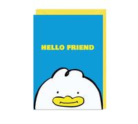 Hello Friend Greeting Card