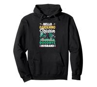 Hello Gardening Season Goodbye Husband Funny Gardening Pullover Hoodie