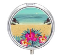 Hello Hawaii Pill Case Pill Box with 3 Compartments