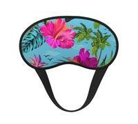 Hello Hawaii Print Adults Sleep Comfort Eye Mask Light Blocking Nap Aid for Travel Insomnia Camping