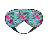 Hello Hawaii Print Breathable Full-Cover Eye Mask Stylish Adjustable Nap Night Restful Environment