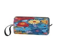 (Hello Hawaii) Print Compact Travel Pouch - Lightweight Handheld Organizer, 600d Oxford Fabric & Foam Padding, Gym Essentials