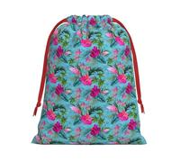 Hello Hawaii Print Drawstring Gift Reusable Pouch Wedding Candy Toys Cards Storage Function Portable