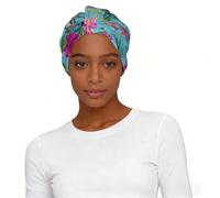 Hello Hawaii Print Printed Headscarf for Women Soft Stretch Turban Hat Lightweight Easy Fit Self Care Gift Durable
