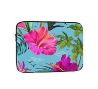 Hello Hawaii Printed Laptop Sleeve for Men Women 17 inch Shockproof Laptop Case Bag for Travel Office School