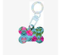 Hello Hawaii Printing Acrylic Dog Bone Ornament,Dog Tags Personalized Pet Ornament, Key Chain Bone Shaped Id Tags