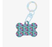 Hello Hawaii Printing Bone Shape Dog Tags Double Sided Personalized Pet Pendants for Dogs and Cats