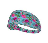 Hello Hawaii Printing One-Pack Comfortable Elastic Exercise Headband Athletic Band 4.3 * 13.4in Soft And Breathable ​