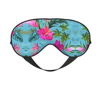 Hello Hawaii Printing Rest Sleep Eye Mask, Soft Eye Mask for Home Camping, Blocks Light, Comfortable for Most Users