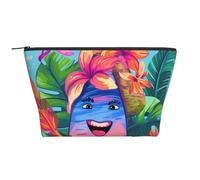 Hello Hawaii Printing Trapezoid Makeup Bag for Women Girl Large Capacity Portable Travel Cosmetic Bag Makeup Pouch Organizer