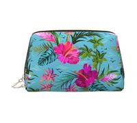 Hello Hawaii PVC Leather Makeup Bag Cosmetic Pouch Travel Organizer Toiletry Clutch