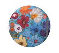 Hello Hawaii Round Badge - Durable Tinplate Design With Full Single-Sided Print, Perfect For Custom Gifts & Apparel Decoration