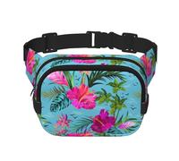 Hello Hawaii Unisex Fashion Waist Packs, Stylish Fanny Packs for Workouts, Running, Traveling, and Hiking