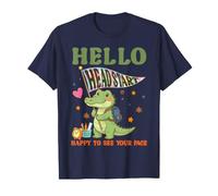 Hello Head Start Happy to See Your Face Alligator Student T-Shirt