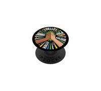 Hello Hola Bonjour Multilingual High Five Unity PopSockets Adhesive PopGrip