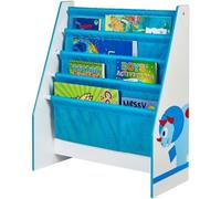 Dinosaur Kids Sling Bookcase Wood Bedroom Furniture Storage Organiser Hellohome