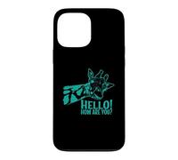 Hello How are You? Giraffe exotic Animal Case for iPhone 13 Pro Max