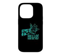 Hello How are You? Giraffe exotic Animal Case for iPhone 14 Pro