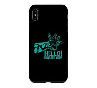 Hello How are You? Giraffe exotic Animal Case for iPhone XS Max