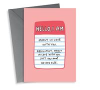 Hello I Am Madly In Love Card