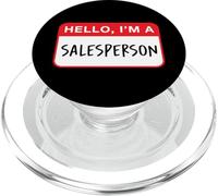 Hello, I’m a Salesperson - Funny PopSockets PopGrip for MagSafe