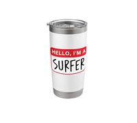Hello, I’m a Surfer - Funny Stainless Steel Insulated Tumbler