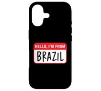 Hello, I'm From Brazil Case for iPhone 17
