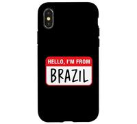 Hello, I'm From Brazil Case for iPhone X/XS