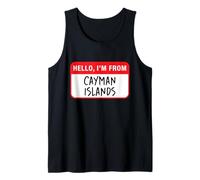 Hello, I'm from Cayman Islands Tank Top