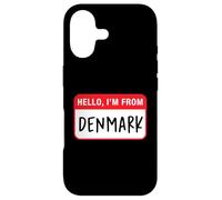 Hello, I'm From Denmark Case for iPhone 17