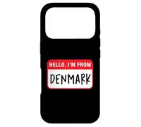 Hello, I'm From Denmark Case for iPhone 17 Pro