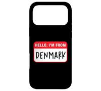 Hello, I'm From Denmark Case for iPhone 17 Pro Max