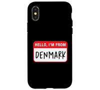 Hello, I'm From Denmark Case for iPhone X/XS