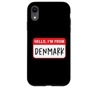 Hello, I'm From Denmark Case for iPhone XR