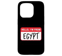 Hello, I'm From Egypt Case for iPhone 15 Pro