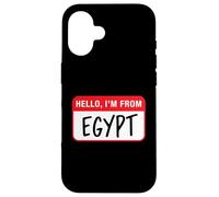 Hello, I'm From Egypt Case for iPhone 16