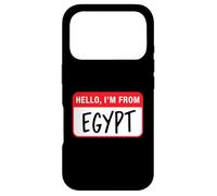 Hello, I'm From Egypt Case for iPhone 17 Pro