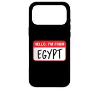 Hello, I'm From Egypt Case for iPhone 17 Pro Max