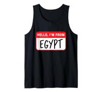 Hello, I'm from Egypt Tank Top