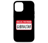 Hello, I'm From Gibraltar Case for iPhone 12/12 Pro