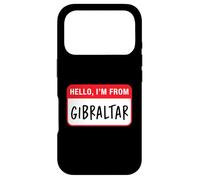 Hello, I'm From Gibraltar Case for iPhone 17 Pro