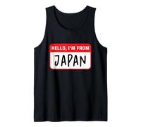 Hello, I'm from Japan Tank Top