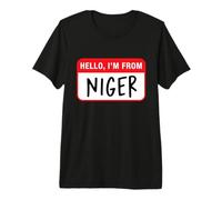 Hello, I'm from Niger Premium T-Shirt
