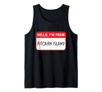 Hello, I'm from Pitcairn Islands Tank Top