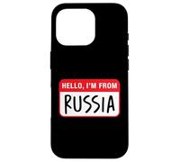 Hello, I'm From Russia Case for iPhone 16 Pro