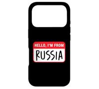 Hello, I'm From Russia Case for iPhone 17 Pro