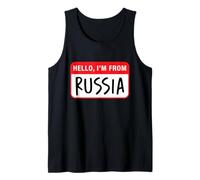 Hello, I'm from Russia Tank Top