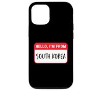 Hello, I'm From South Korea Case for iPhone 12/12 Pro